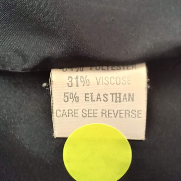 Georgiou Studio Black Long Jacket, Size 10 - Picture 8 of 9